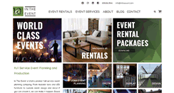 Desktop Screenshot of intheevent.com